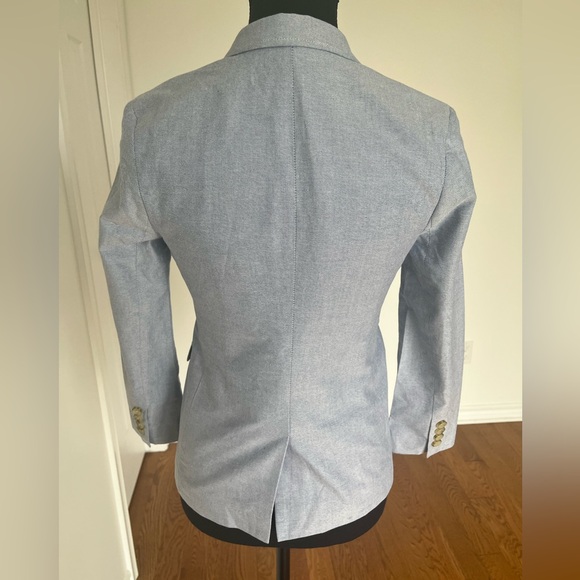 CREWCUTS Thompson Tailored Light Blue Blazer for Boys - Picture 5 of 5